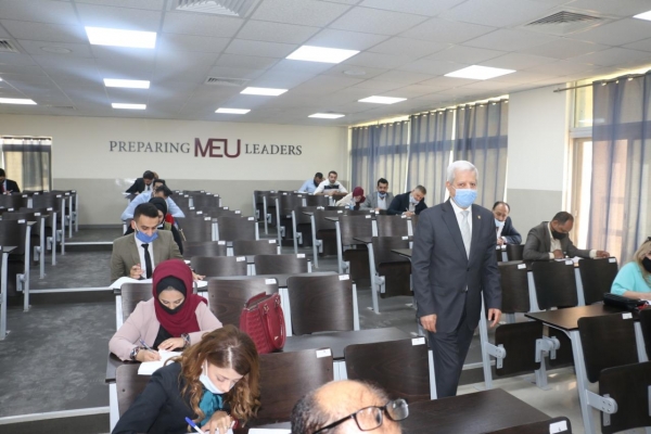 جامعة الشرق الأوسط تستضيف الامتحان التحريري للمحامين المتدربين في دورته الشتوية