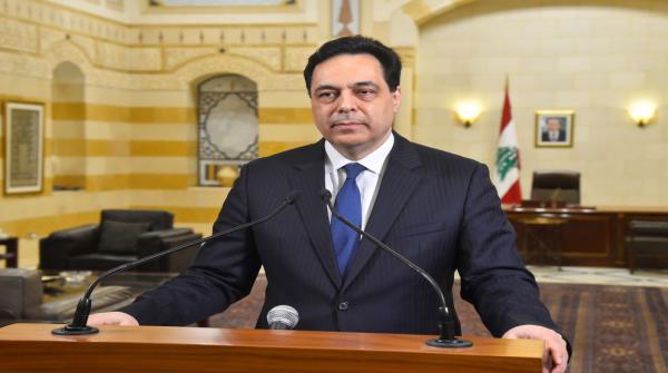 دياب يهدد بالامتناع عن إدارة الحكومة اللبنانية