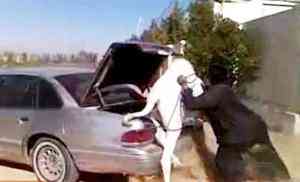 سعوديان يعذبان جمل بطريقة مستفزة   شاهدوا الفيديو 