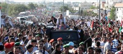 فزعة وطن مسيرة حاشدة في بصيرا تؤكد المحافظة على امن واستقرار الوطن والالتفاف حول القيادة