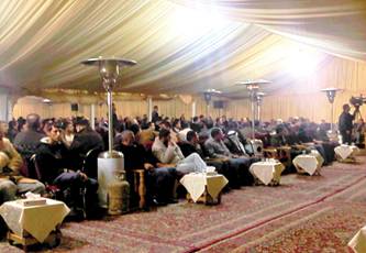 400 معاني يعتصمون في الشيمساني للمطالبة بالافراج عن المهندس عمر المعاني