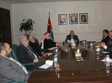 الخصاونة التقى قيادات الاخوان المسلمين