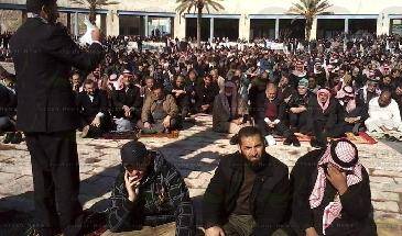 تحديث : المعارضة الأردنية تحي الذكرى الأولى لبدء مسيرات الإصلاح في ساحة النخيل  والدرك يتواجد بكثافة