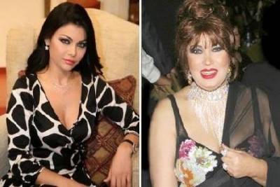 فيفي عبده: أنا معجبة بهيفا فهي مزتي المفضلة  صور