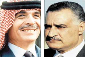 قاعدة تنصّت صهيونية اعترضت مكالمة هاتفية بين الزعيم الراحل جمال عبد الناصر والملك الراحل الحسين بن طلال