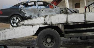 بعد تعرض منزله للحرق في وقت سابق .. مجهولون يضرمون النار بسيارة محافظ معان