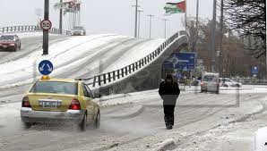 منخفض جوي بارد اليوم وثلوج حتى الخميس