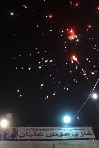 انصار غازي عليان يوصلون صوتهم من حي نزال إلى جويده صوتنا أعلى من السجان و عليان الأول في البرلمان