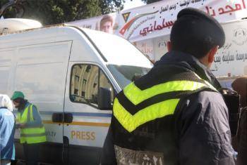 هجوم على مدرسة في الموقر من قبل انصار مرشح