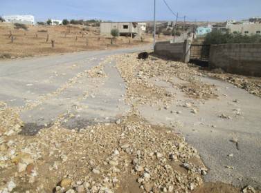 مياه الأمطار تداهم 7 منازل في الطفيلة