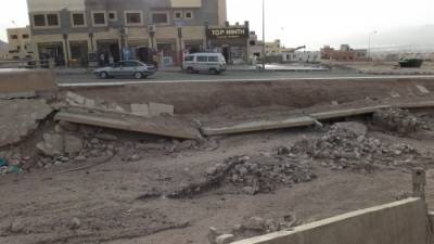 فيضانات العقبة تؤرق المسؤولين (صور وفيديو)