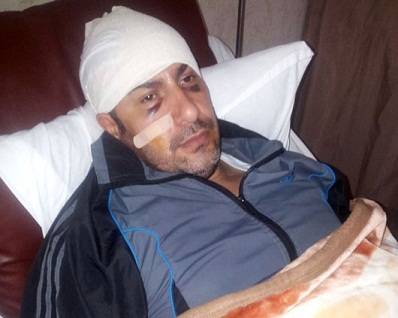 عصابة مسلحة يهابها الأمن الأردني تعتدي على الزميل عورتاني