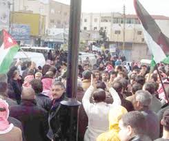 اعتصام في مخيم البقعة تضامنا مع الأسرى في سجون الاحتلال