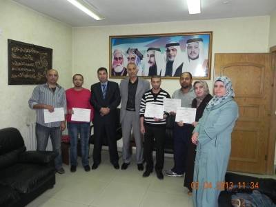 توزيع شهادات البورتيج في مركز حطين للكشف عن الاعاقات