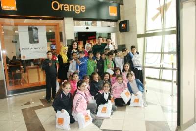ضمن حملتهم الترويجية للسياحة العمانية مدارس الجزيرة في ضيافة Orange الاردن