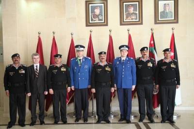 وفد من الدرك الروماني يزور المديرية العامة لقوات الدرك