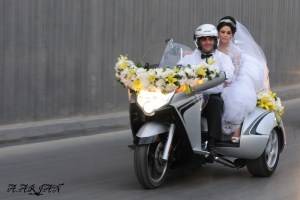  شاهد بالصور زفة عرس اردنية نادره ولاول مرة  في الشرق الاوسط على الدراجات النارية