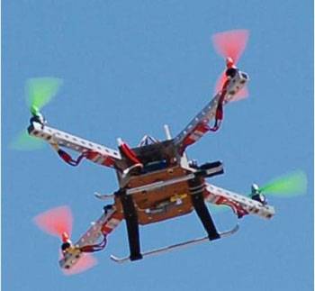 طائرة بدون طيار صناعة أردنية تحلق في الطفيلة