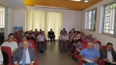 وفد الاتحاد العام لنقابات عمال فلسطين يزور فرع ضمان غرب عمان للاطلاع على اجراءات العمل والمنافع المقدمة للمشتركين