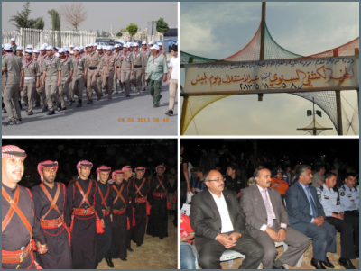 تربية قصبة عمان تقيم تجمعاً كشفياً إبداعيا احتفاءً بالاستقلال بموقع القلعة الأثري