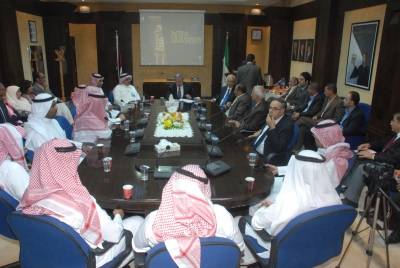 نائب رئيس جامعة البترا يلتقي وفد جامعة طيبة