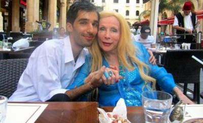 بالصور حقيقة زواج الشحرورة صباح من الشاب السعودي!