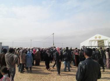 الزعتري: شغب وإصابة خمسة رجال أمن