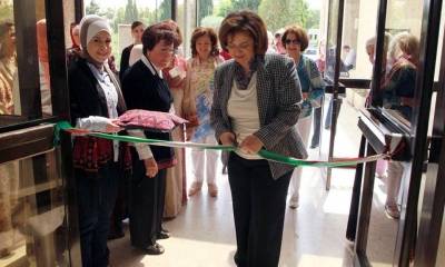 وزيرة التنمية الاجتماعية تفتتح معرض التراث الفلسطيني