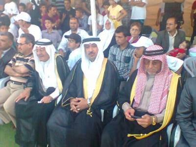 الشيخ  جهاد زغول احر التعازي الى عشيرة  البعول عنجره