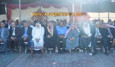 صلح عشائري ما بين عشيرتي النواطير وبني سلمان في كفرنجة