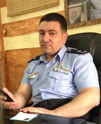 الرائد احمد السميرات نشمي من مديرية الامن العام