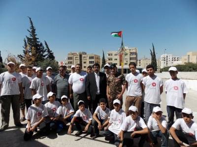 معسكرات الحسين للعمل والبناء في تربية قصبة عمان