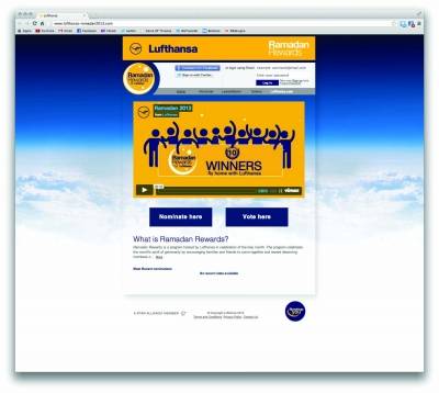 لوفتهانزا تساعد على جمع شمل العائلات في شهر رمضان المبارك