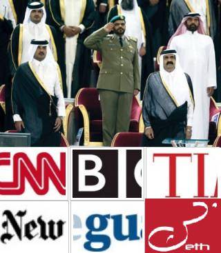 اهتمام واسع النطاق من كبرى الصحف ومواقع الأخبار العالمية حول تولي الشيخ تميم بن حمد الحكم في قطر