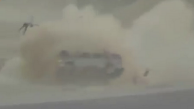 فيديو مروع.. تطاير 3 شبان في حادث تفحيط فجر اليوم بالرياض