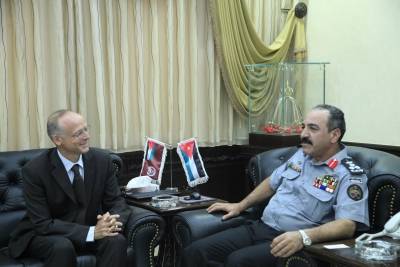 مدير عام قوات الدرك يلتقي ملحق الأمن الداخلي في السفارة الفرنسية
