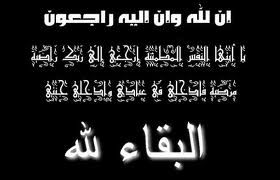 وفاة المرحومة سوريه عديلي محمد حسين رحمها الله