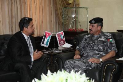 مدير عام قوات الدرك يلتقي ضابط الارتباط الامني في السفارة الكندية