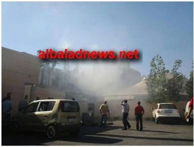 مطعم المحيط ..... انفجار ماتور .... أم حريق!؟