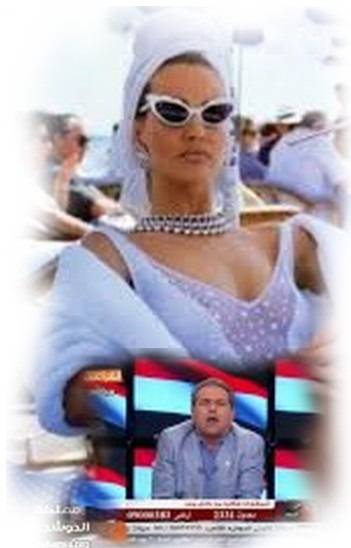 توفيق عكاشة يهدد الشيخة موزة بعرض صورها بالبكينى على قناة الفراعين