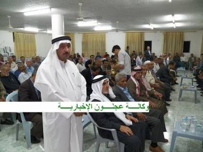 الشيخ  جهاد زغول احر التعازي الى ال الاسمر  عنجره