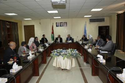 وفد من جامعة نيوكاسل الاسترالية يزور جامعة العلوم التطبيقية الخاصة جامعة كل العرب