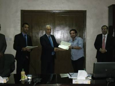 جامعة العلوم التطبيقية الخاصة تخرج الفوج الأول من طلبة دورات المحاسبة  بالتعاون مع مجتمع طلال أبو غزالة للمعرفة