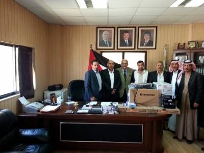 الجامعة الملكية للعلوم الطبية تتبرع لبلدية الجيزة الجديدة