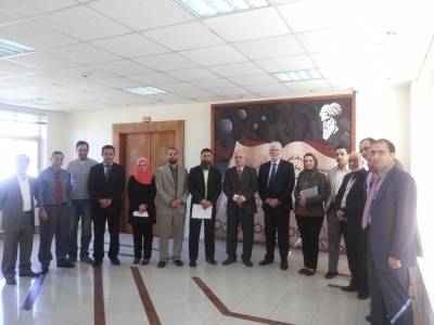 المدير العام للمجلس الثقافي البريطاني يزور جامعة العلوم التطبيقية الخاصة