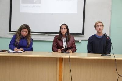 محاضرة تعريفية حول جائزة الحسن للشباب في جامعة البترا