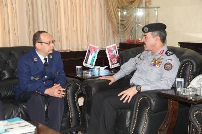 زيارة وفد لجنة بطولة الشرطة الدولية لقوات الدرك