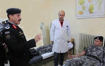 حملة واسعة للتبرع بالدم في طبابة قوات الدرك