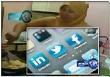 ظهور خادمة “عارية” عدا حجاب على رأسها تطهي الطعام تثير مواقع التواصل الاجتماعي