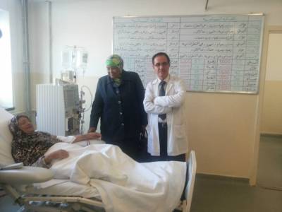 زيارة تفقدية للنائب نجاح العزة لمستشفى الامير الحسين   لواء عين الباشا